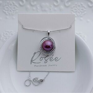 26X271 S925 Stamped High Quality Edison Freshwater Pearl Necklace 11.3mm 18”